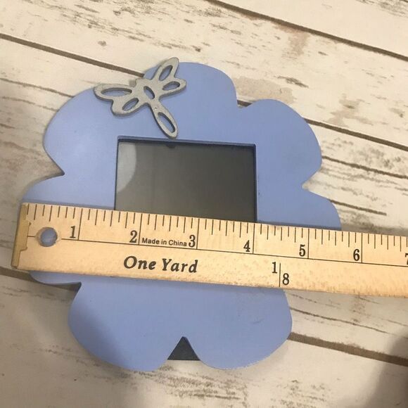 Flower Dragonfly Picture Photo Frame - Picture 2 of 10